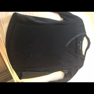 WHBM long sleeve v-neck shirt